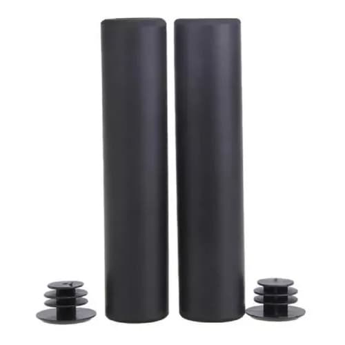 Manopla Luva Preta Silicone Bike Espuma Gel Punho
