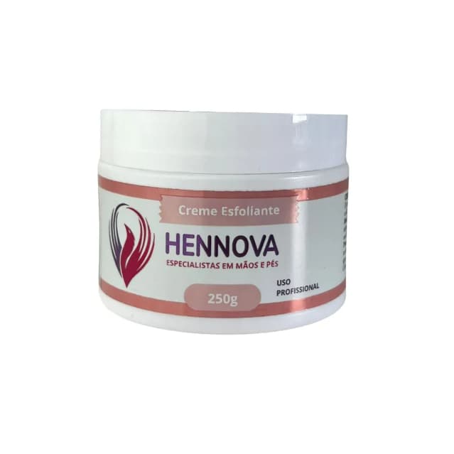 Esfoliante Creme Para Mãos E Pés Hennova 250g