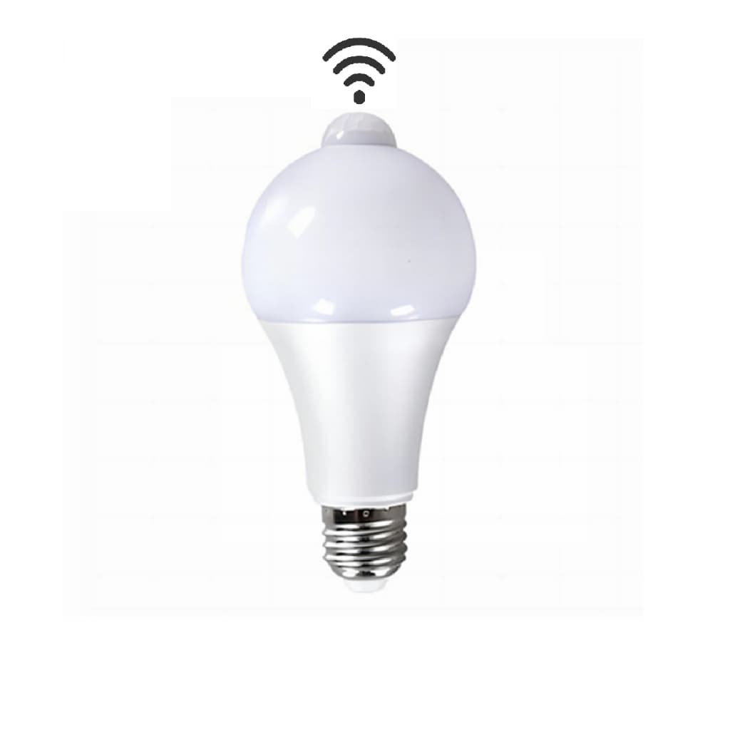 Lâmpada Inteligente Bulb Com Sensor de Presença Economiza Energia