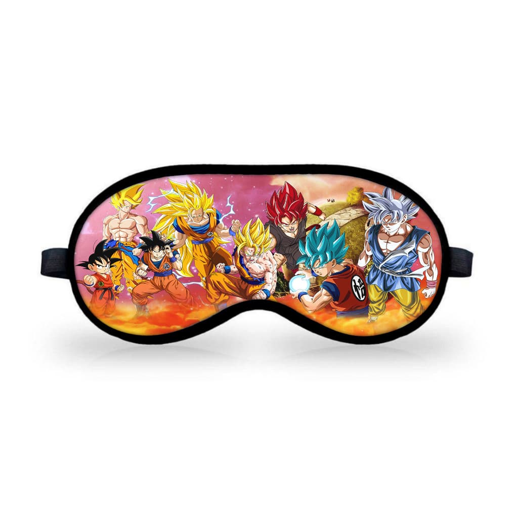 Tapa olho Dragon ball Z másca de dormir evoluções sayagin
