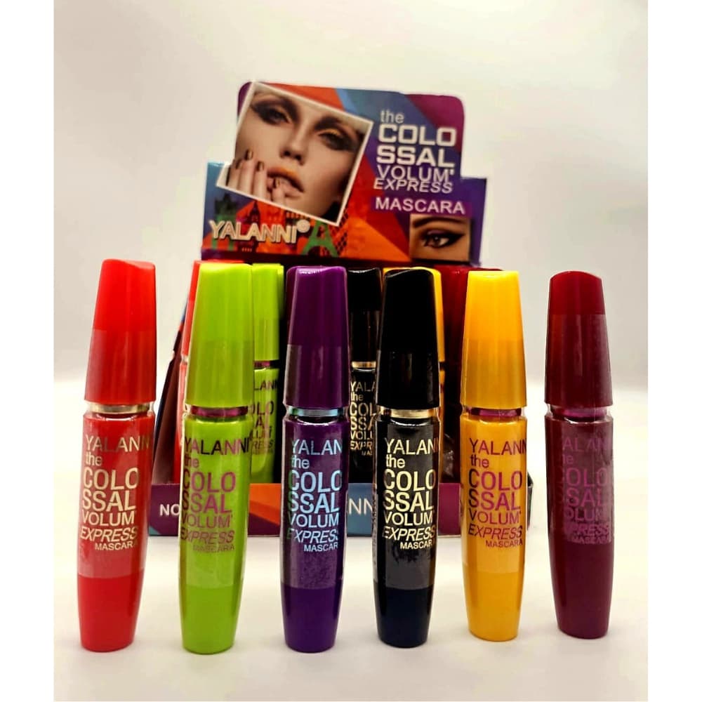 Kit 10 Unidades Mascara De Cilios Rimel Volumoso