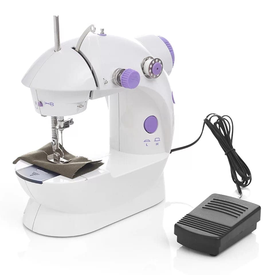 Mini Máquina de Costura Bivolt Compacta