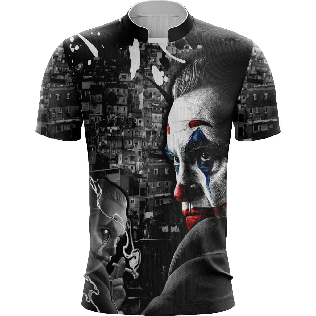 camisa/camiseta de quebrada favela joker coringa palhaços #1043