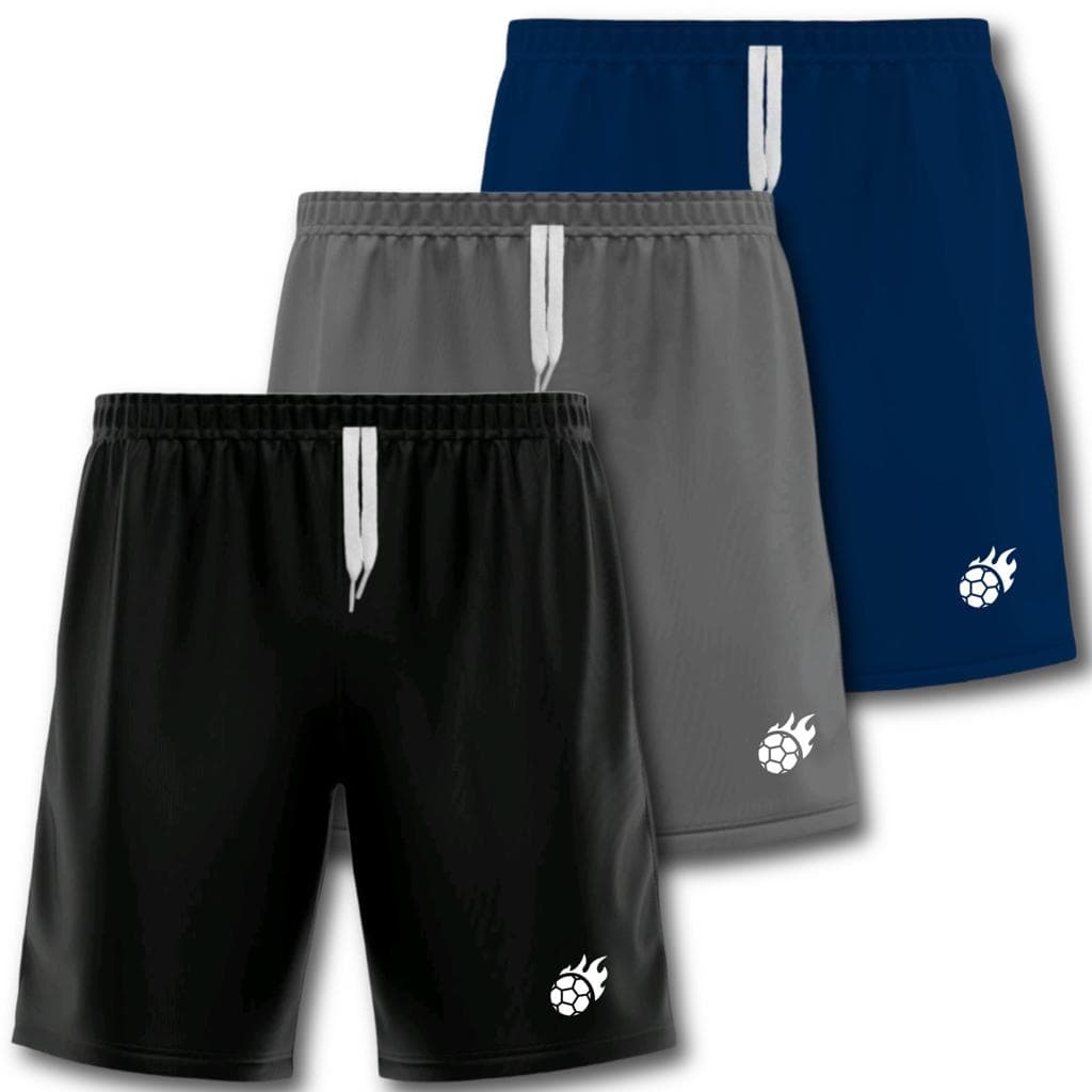 Kit 3 Bermudas Masculina Dry Fit Academia Crossfit Shorts Calção Esportivo Futebol