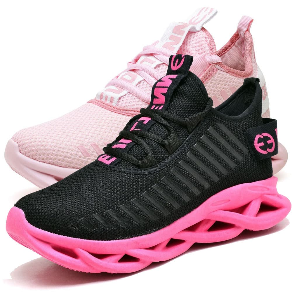 Kit Dois Tênis Feminino Masculino Sola Trançada Confortável Calce Fácil Hot Trend