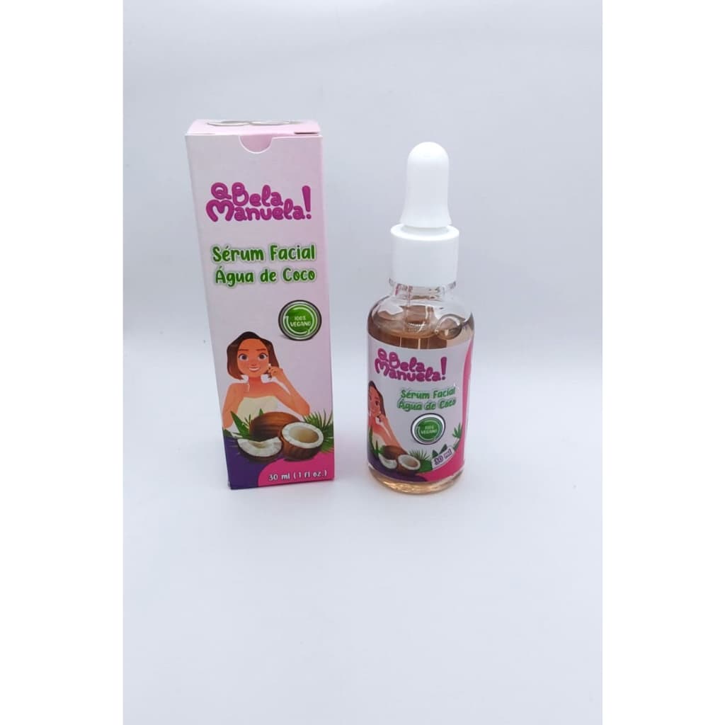 Sérum Facial Agua de Coco 30ml - Qbela Manuela