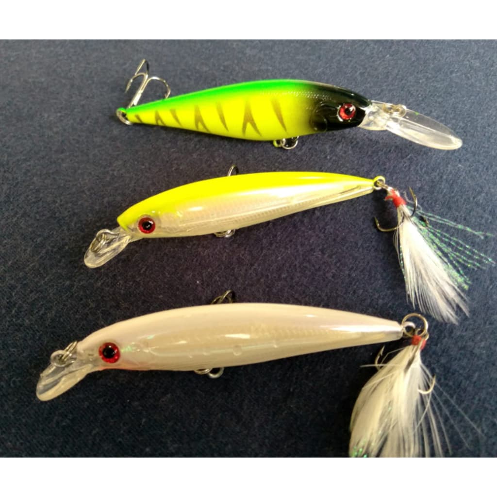 Kit De Iscas Artificiais Para Pesca Dourado, Tucunaré, Traíra e Peixes Do Mar