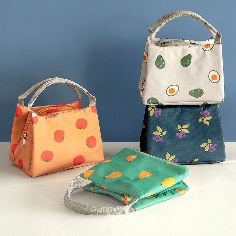 Bolsa Térmica Feminina Masculina Porta Marmita Lanche Bebida Bolsa