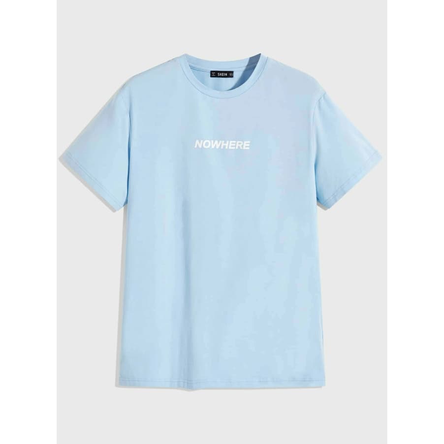 Camiseta Now Here Streetwear Oversized Casual