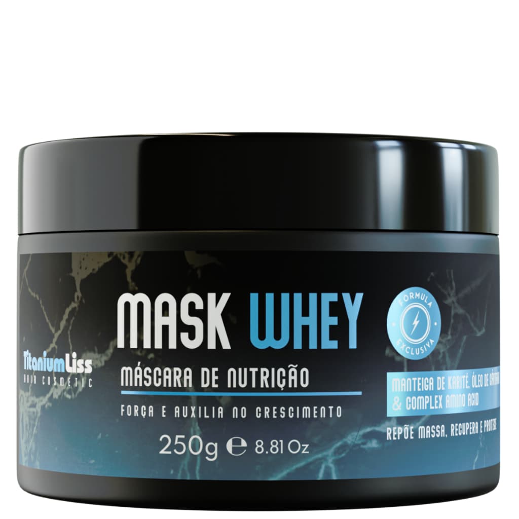 Máscara De Nutrição Mask Whey Titanium Liss 250g