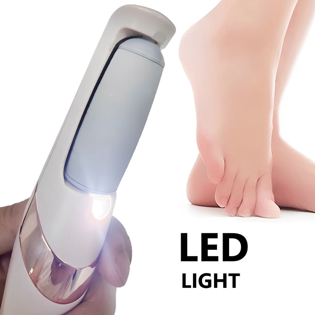 Lixador De Pé Elétrico Lixa Elimina Calo Portátil Usb Pilha
