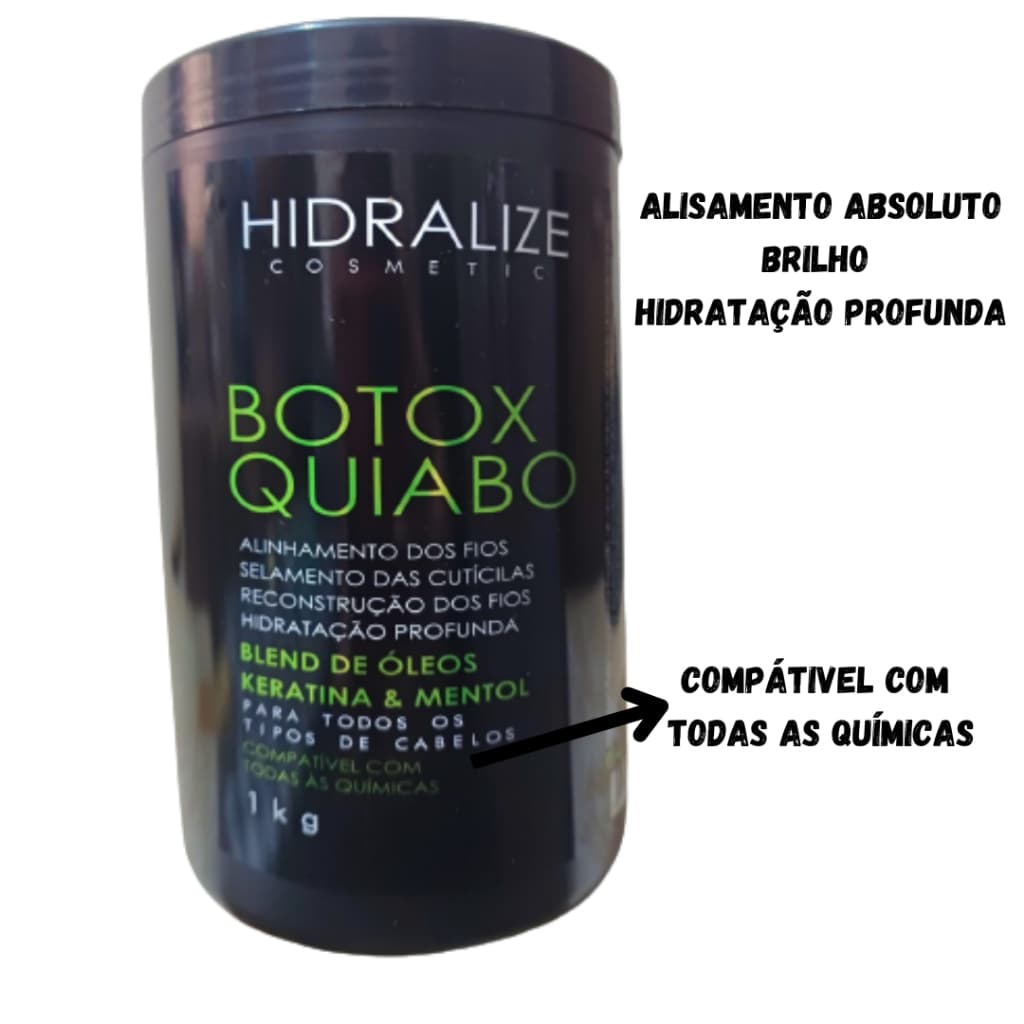 Botox Quiabo 1 KG Alisamento Absoluto