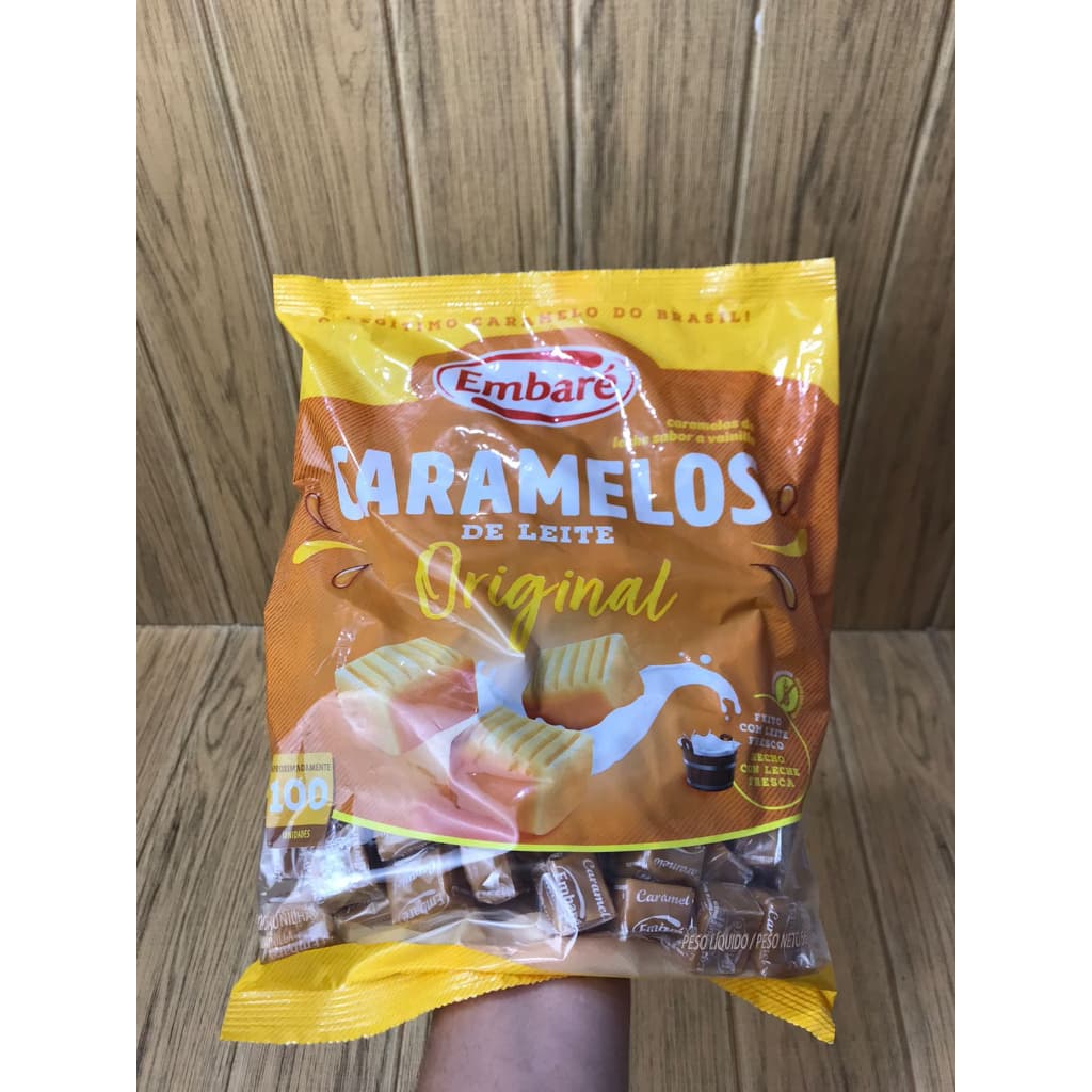 Bala Caramelo De Leite Original Pacote 660 gramas – Embaré