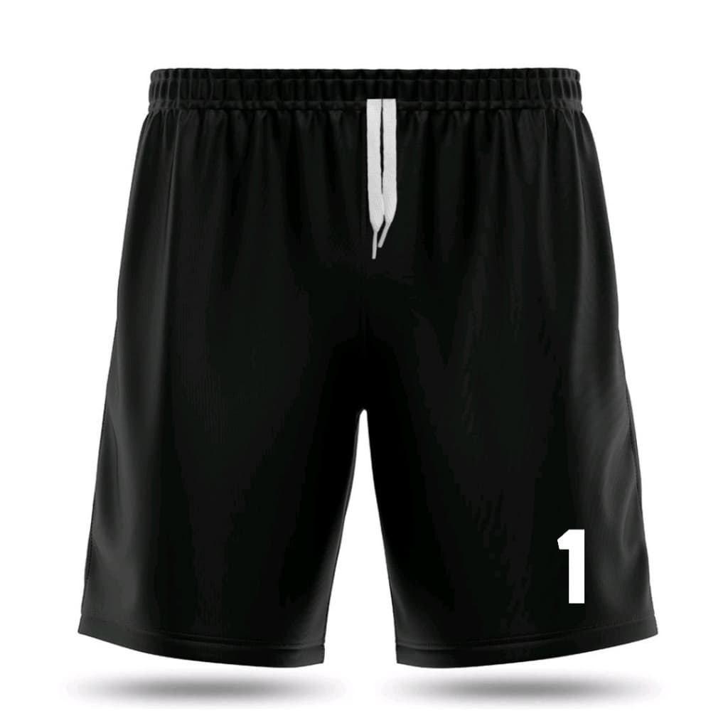 Bermudas Shorts Calção Futebol Básico Academia Treino Número 1