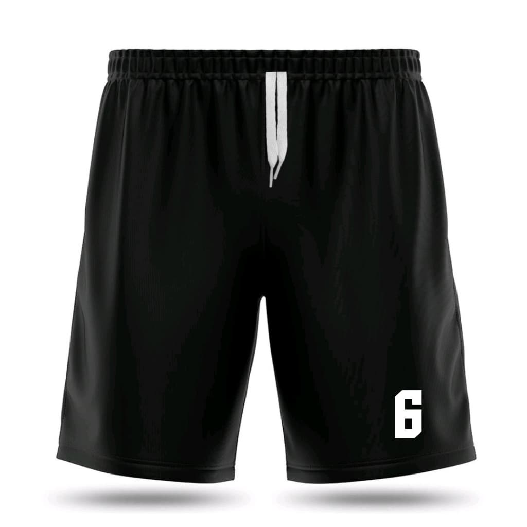 Bermudas Shorts Calção Futebol Básico Academia Treino Número 6