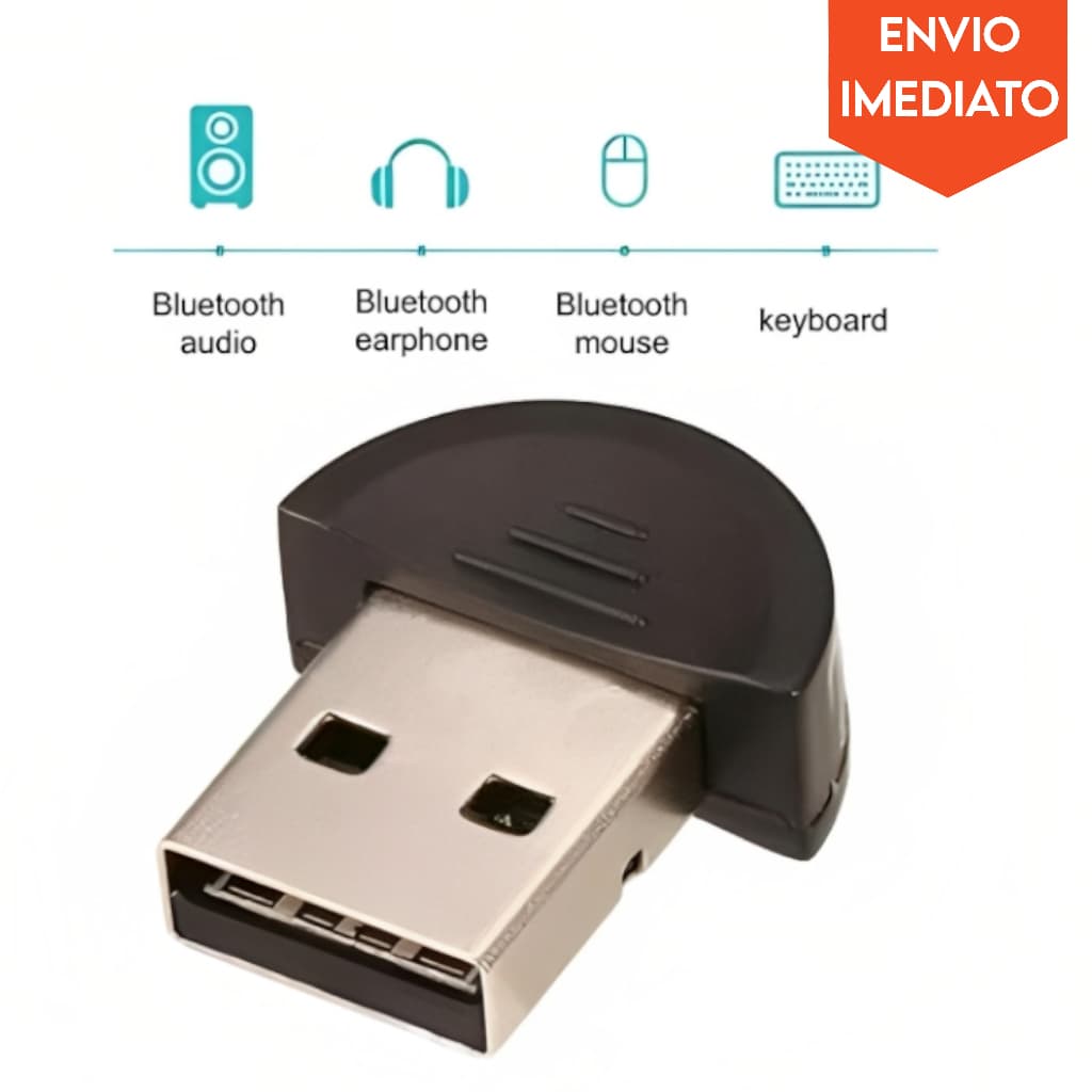 Adaptador Bluetooth 5.0 USB Mini Receptor - AU-87