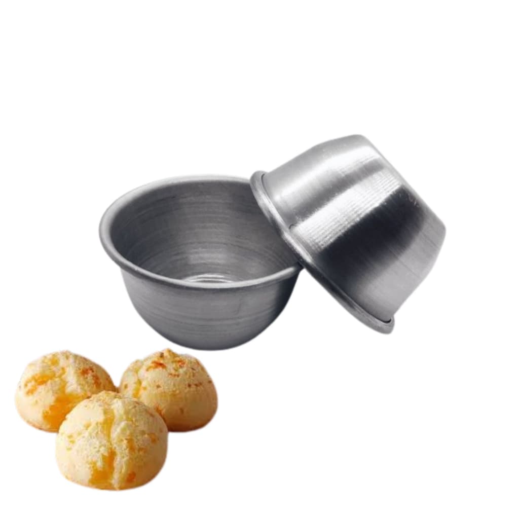 FORMA DE PAO DE QUEIJO  10 unidades 8 cm x 5 cm