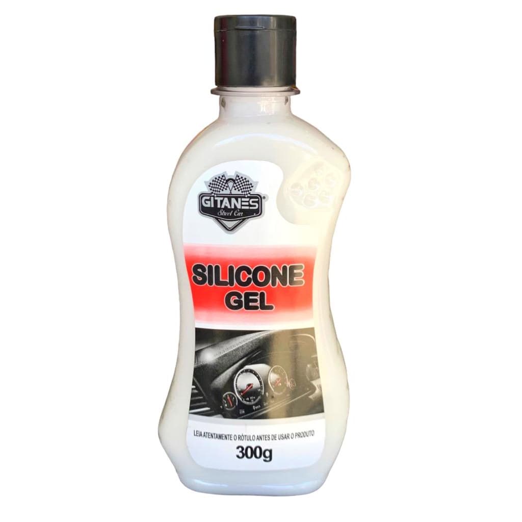 Silicone Carro Gel Painel Couro Para Choque Gitanes 300g