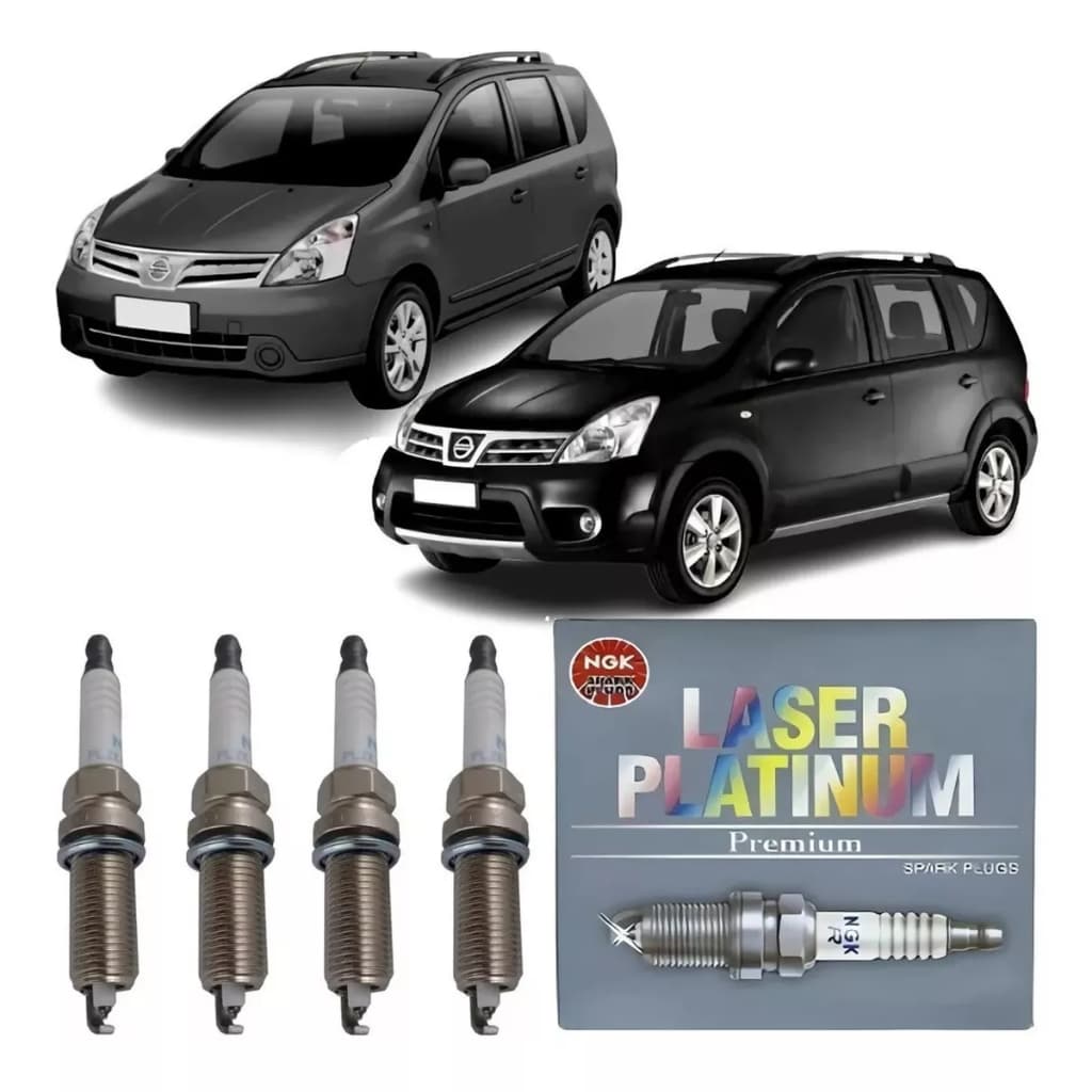 Jogo de Vela NGK Laser Platium Iridium Nissan Gran Livina Versa March .plzkae6a11d