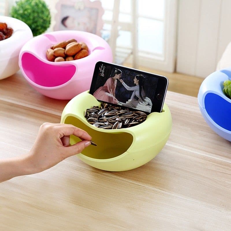 Suporte Plastico Com Lixeira Para Celular-ursinho