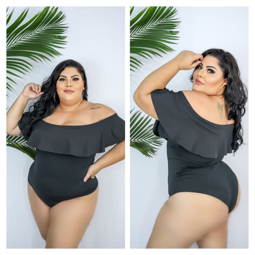 Body Ciganinha Babadinha Plus Size Bore