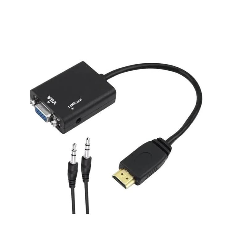 Adaptador Conversor Hdmi/vga c/audio