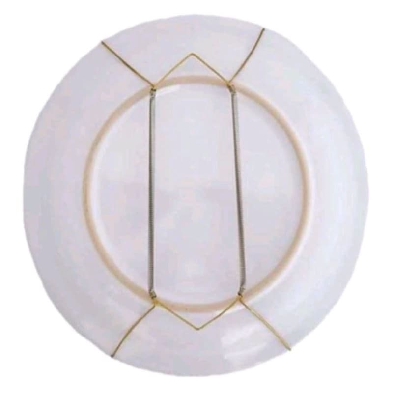 gancho  c/ mola p/ prato decorativo 100 peças
