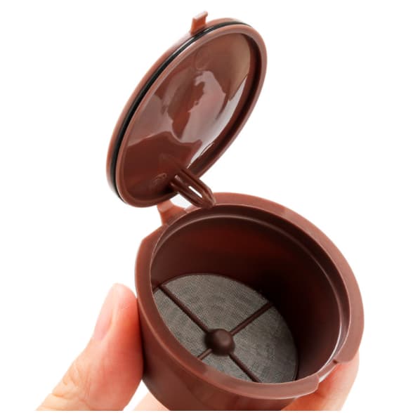 Kit C/6 Capsula Reutilizável Dolce Gusto Com Filtro Da Cápsula De Café Recarregáveis