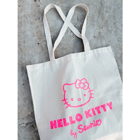 Ecobag Hello kitty Rosa sacola ecológica,escola,faculdade, curso,personalizado,brinde,praia,moda,brinde,presente,