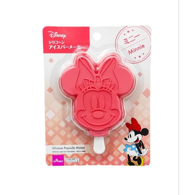 Forma Molde De Silicone Para Fazer Picolé Da Minnie