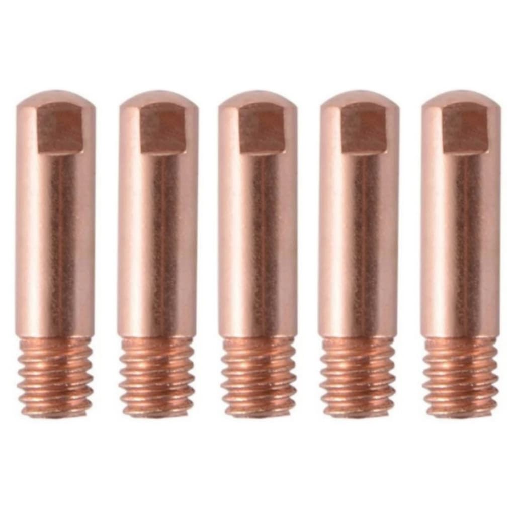 Bico Contato 1.0mm Tocha Solda Mig S/ Gás e C/ Gás - 5 Pçs