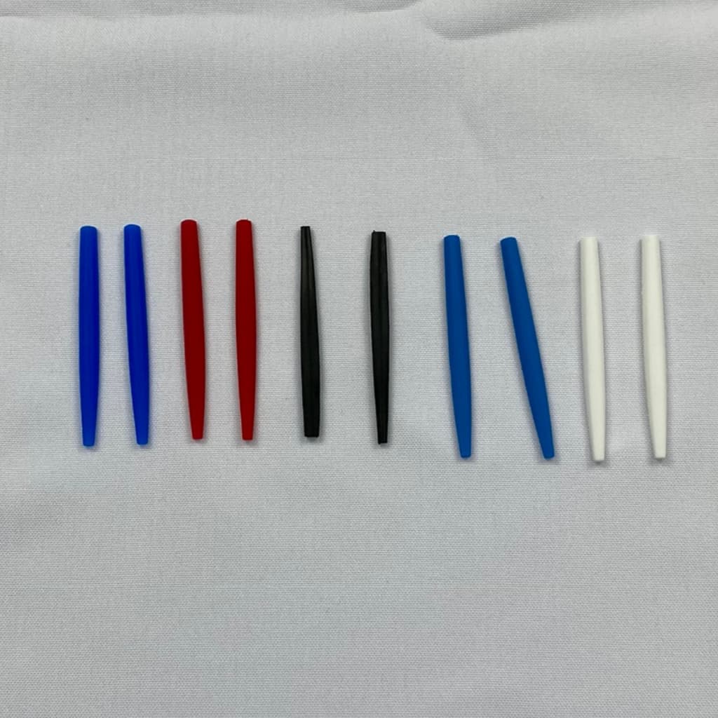 Kit Par de Borracha Várias Cores Para Armação Oculos Descanso Lupa Molinha Promoção