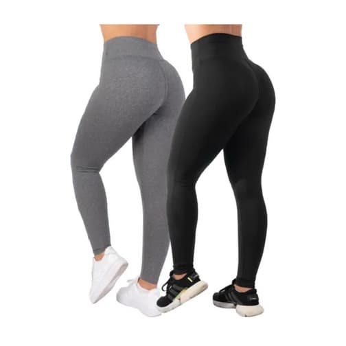 kit 2 Legging Flanelada Calça Peluciada Por Dentro Costura Reforçada
