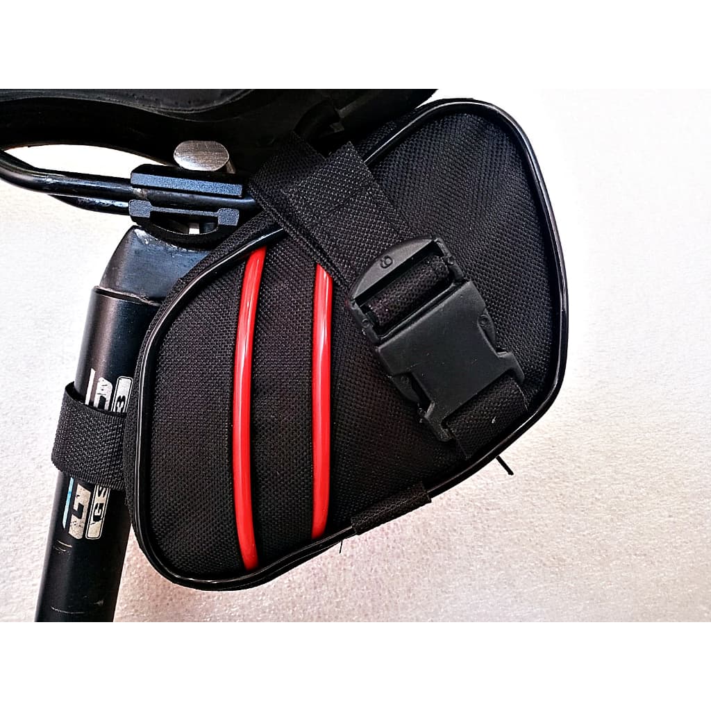 Bolsa de selim bolsa de bicicleta média