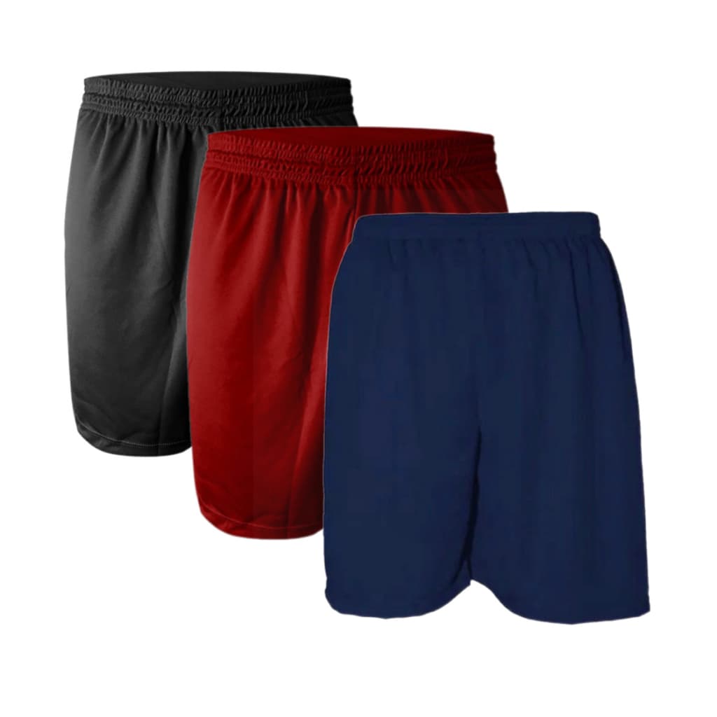 KIT 2 (DUAS) BERMUDAS Calção Para Academia Futebol Caminhada E Ginastica