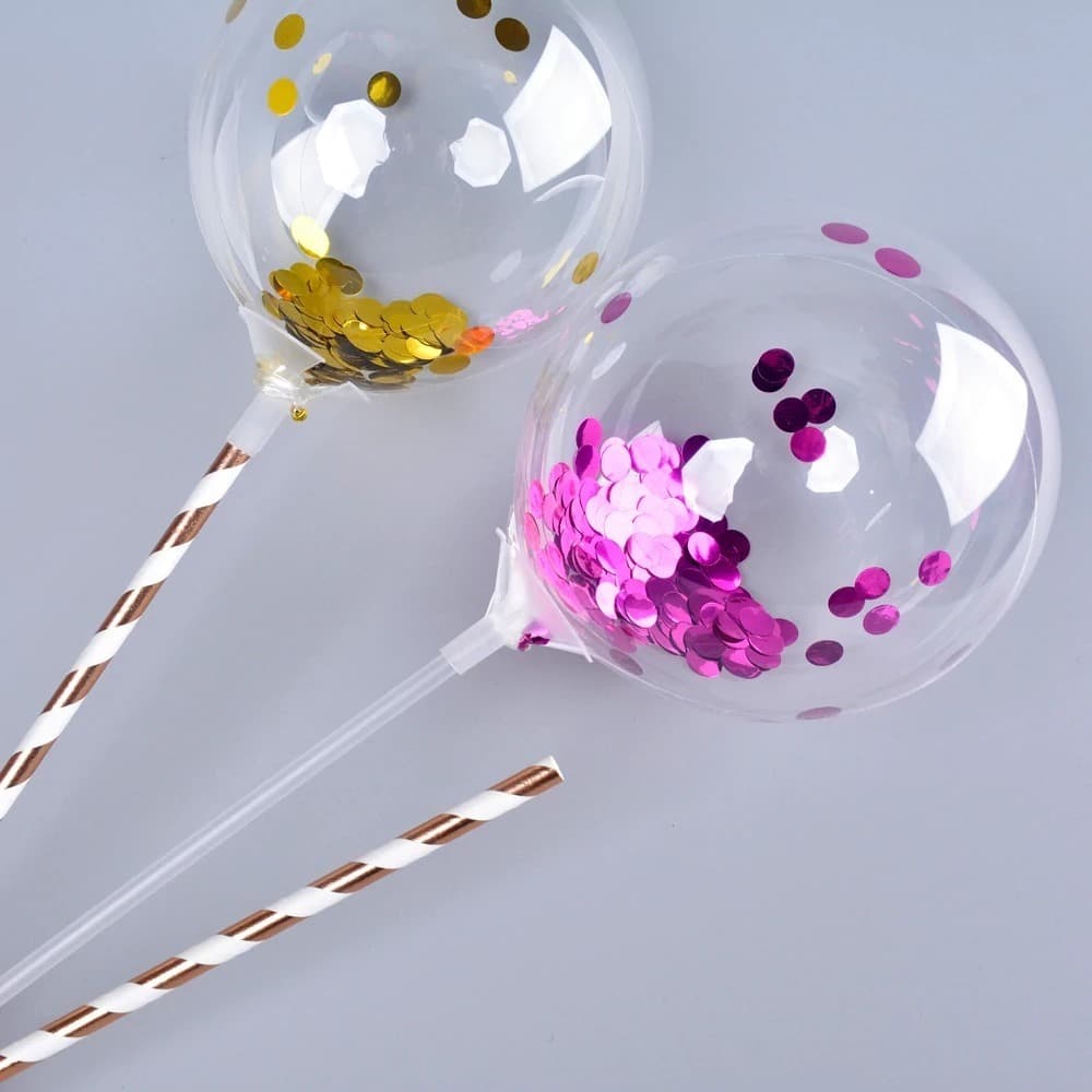 KIT 10 UNIDADES BUBBLE BALÃO '5 Polegadas/FESTA/DECORAÇÃO/KIT FESTA