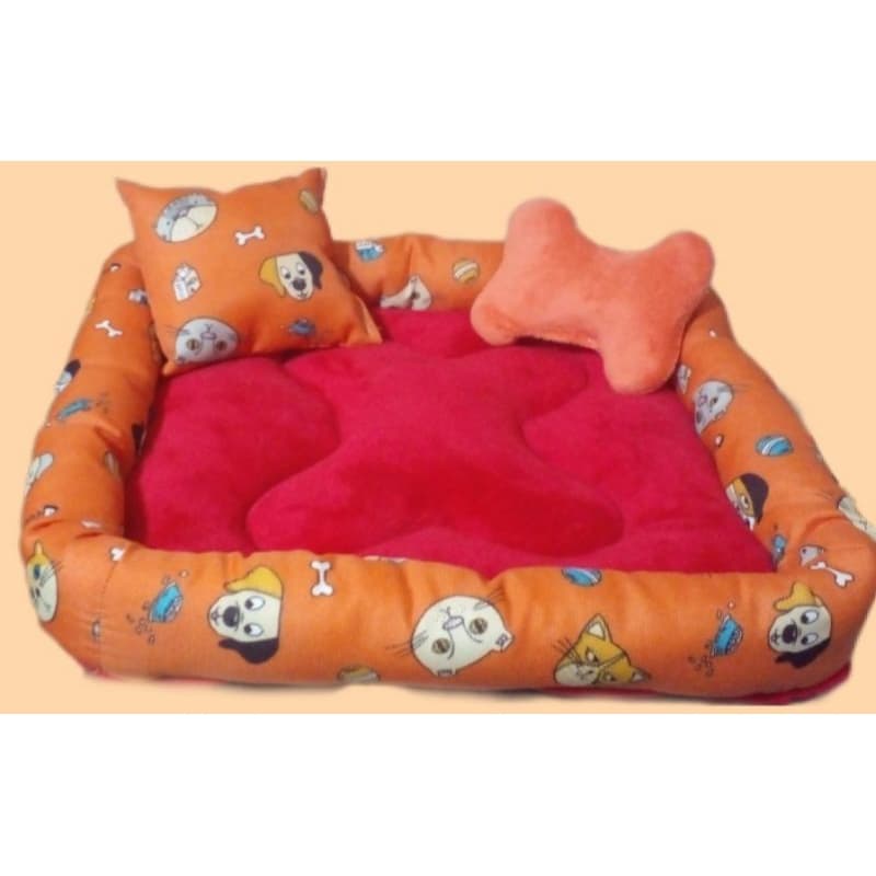 cama caminha pet pra cães e gatos