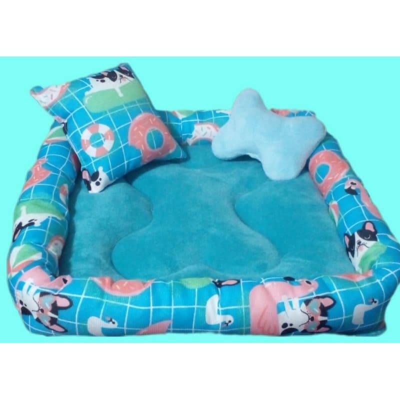 cama caminha pet pra cães e gatos lory