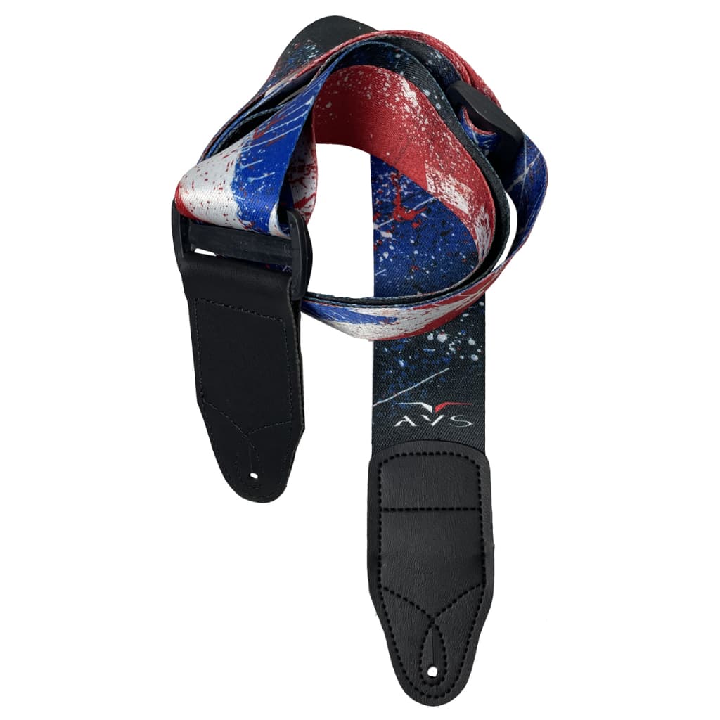Correia Alca AVS Estilo Bandeira Inglaterra Para Violao Guitarra Baixo