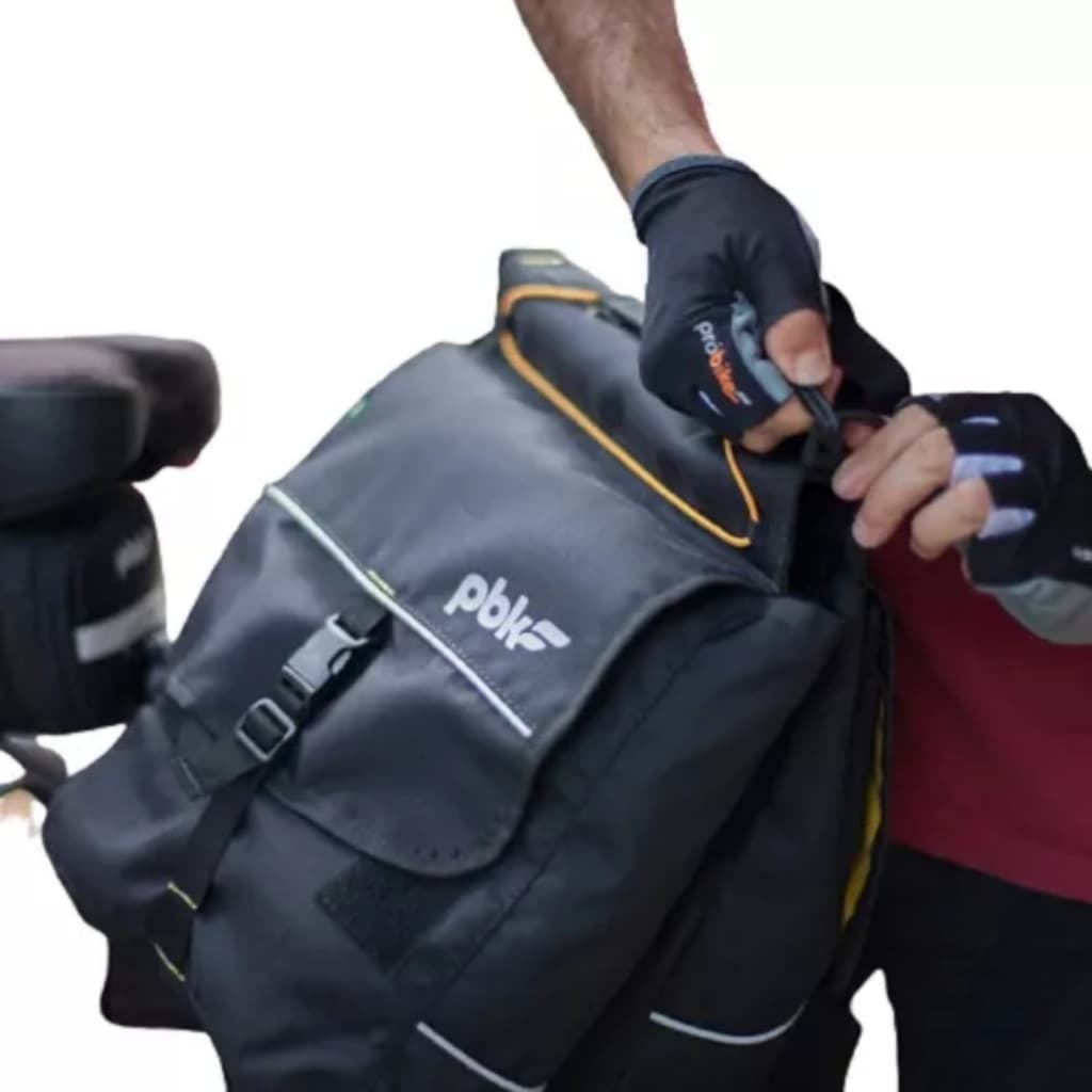 Bolsa Para Ciclismo Porta Objetos Alfroje MTB SPEED Porta Celular Cicliturismo Bolsinha Quadro e Guidão Lateral Profissional