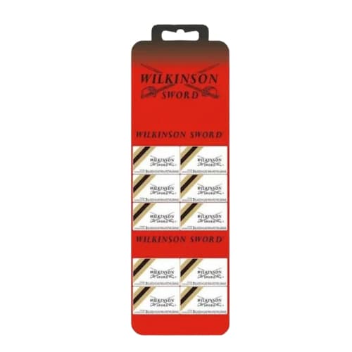 Kit Lâminas de Barbear Wilkinson 1 Cartela com 10 Caixinhas C/3 Unidades