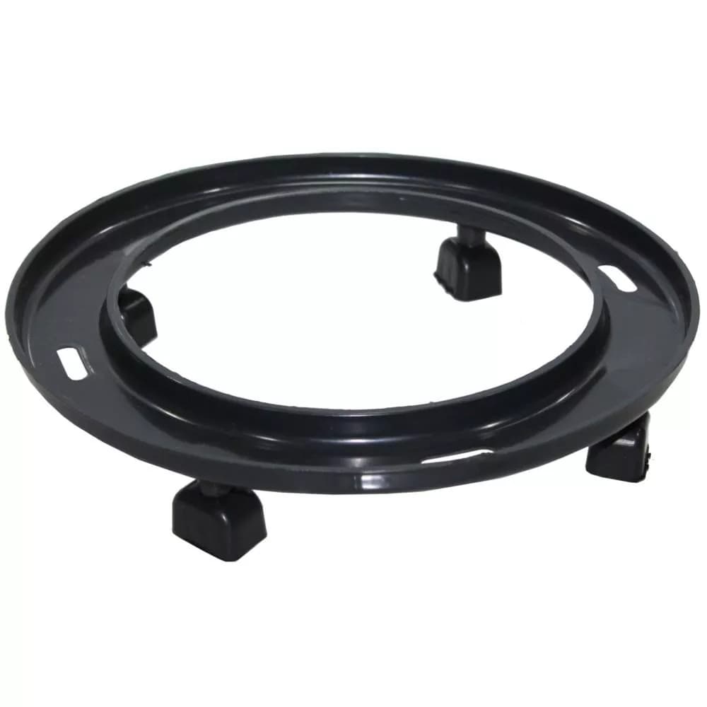 Suporte para Botijão de Gás Cozinha Plástico Reforçado com Rodinhas Porta Bujão Botijao Gas ou Kit