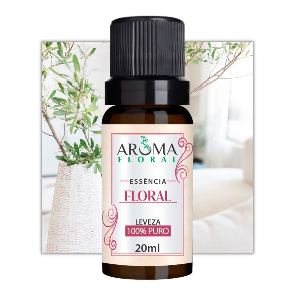 Essência Floral Para Perfumar Ambientes e Aromatizador Difusor