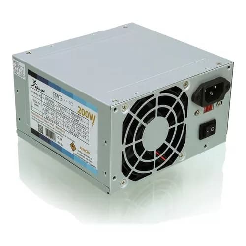Fonte De Alimentação Para Pc Knup Kp-517 200w Prata 110v/220v