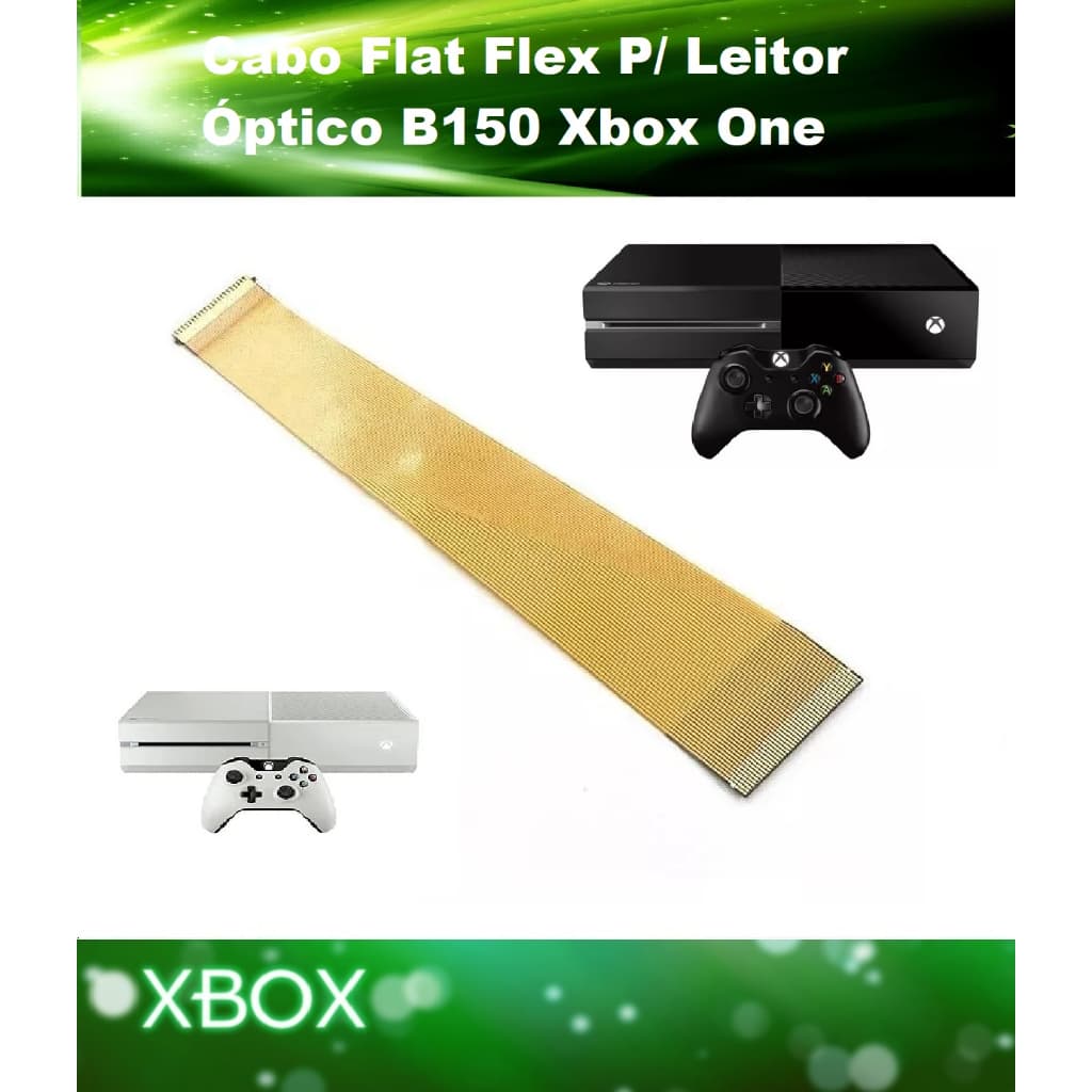 Cabo Flat Flex Leitor Óptico B150 Para Xbox One (886)