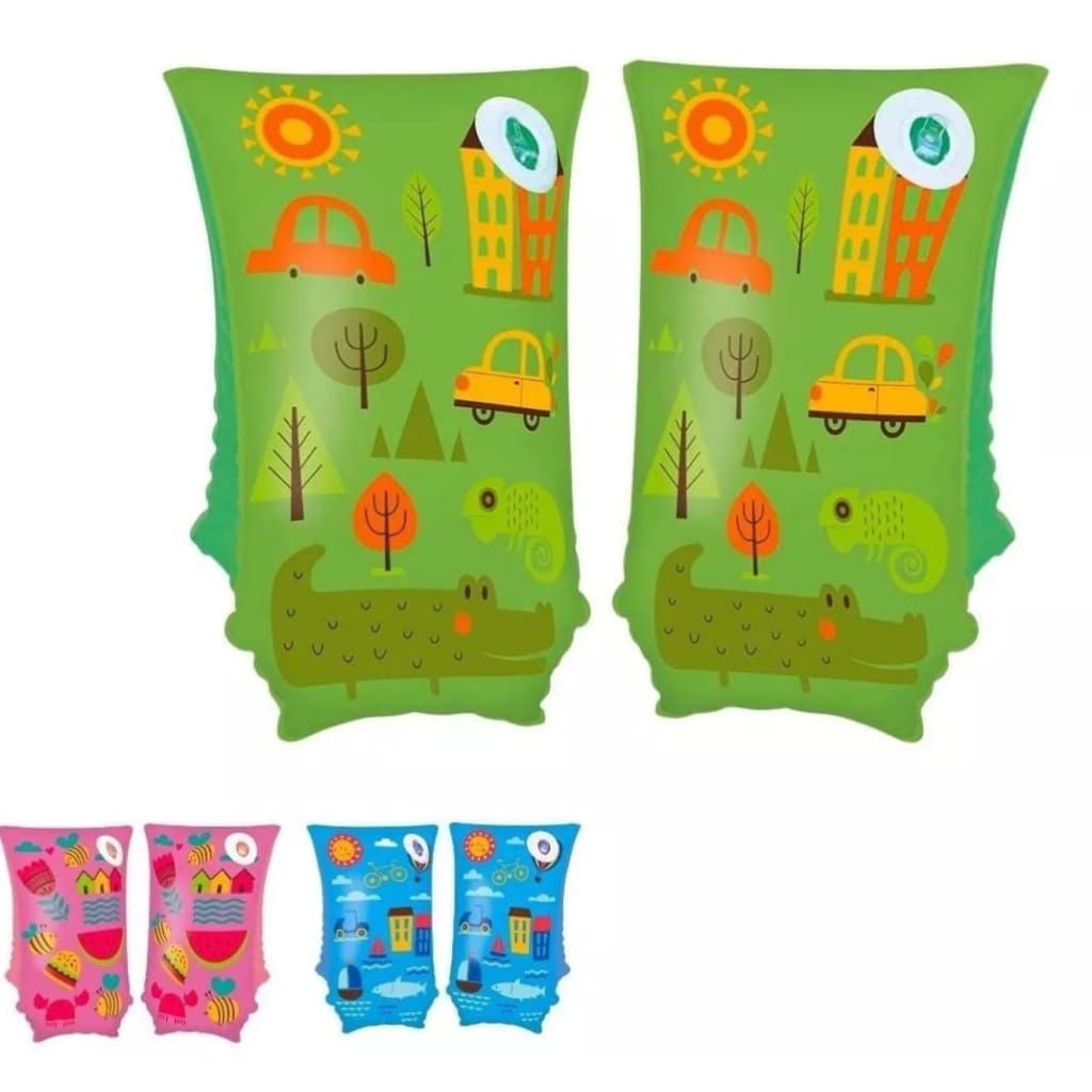 Boia De Braço Infantil Criança 50 Kg Mor 15x30cm Colorida