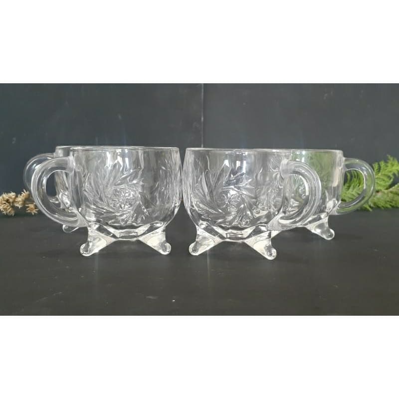 Xícara de Cristal Lyor- Modelos: Canelada, Caneca, Prima.