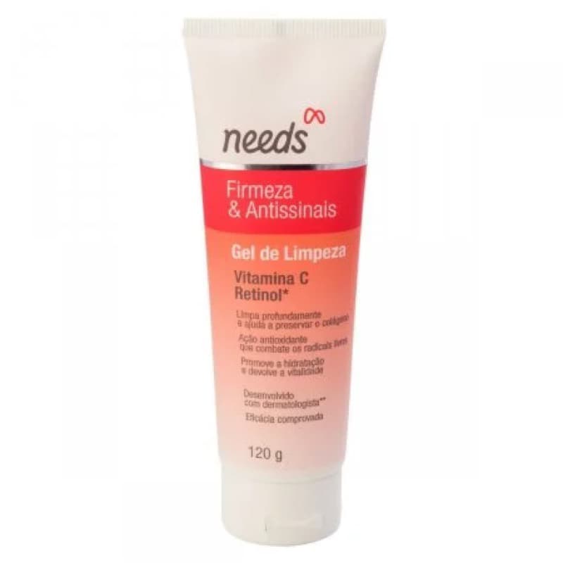 Gel de Limpeza Needs Firmeza e Antissinais 120G