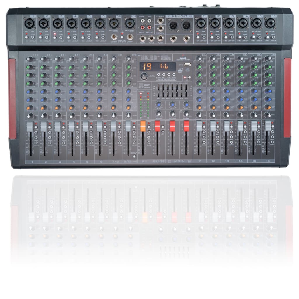 Mesa De Som Amplificada 700w Arcano Am-daimo16-power 220v