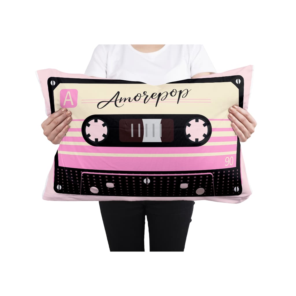 Kit com 02 Capas de Travesseiros Fronhas Estampadas Decorativas